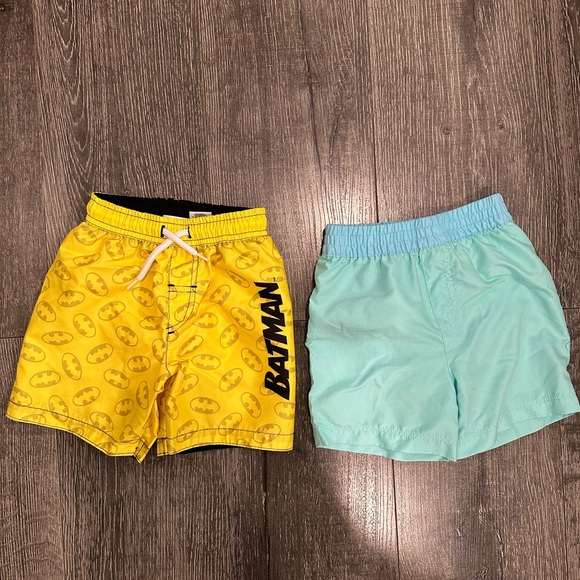 Batman/Wonder Nation toddler boy Swim trunks shorts (B7) - Picture 1 of 5
